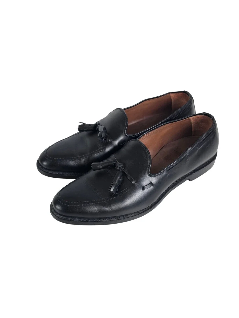 Allen Edmonds Grayson Slip-On Penny Loafers 9.5 C Black Tassel USA